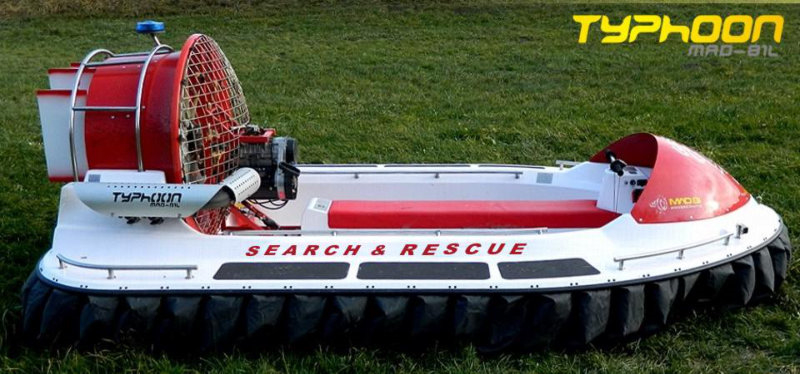 Rescue Hovercraft | MAD-81L hovercraft
