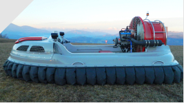 Rescue hovercraft XL