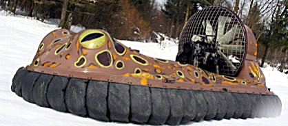 Frog looking bufocraft hovercraft