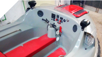 Hovercraft engine monitoring instruments